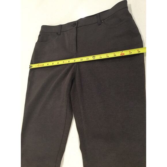 Chicos So Slimming Ankle Pant Heather Gray Size 0S/4short Casual Coastal‎ Granny - Picture 5 of 15